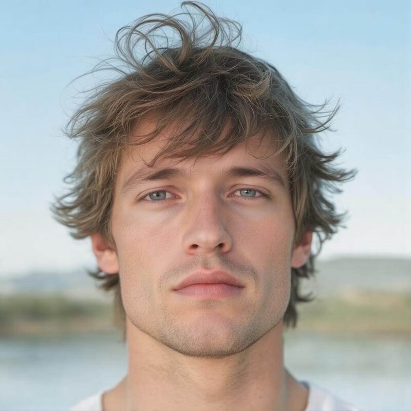 Fryzury które dodają pewności siebie mężczyznom z owalną twarzą